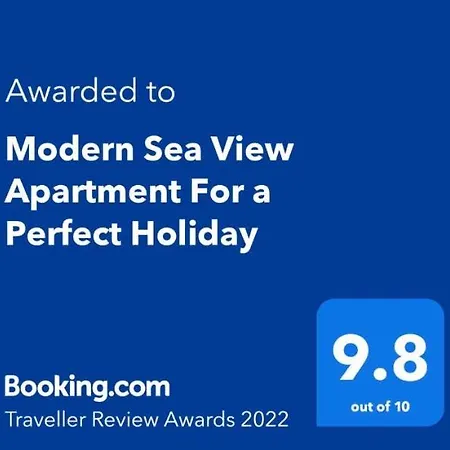 Modern Sea View For A Perfect Appartamento